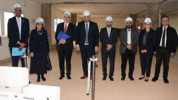 Nassereldine Put the Foundation Stone for the Rehabilitation Works of the National Central Laboratory