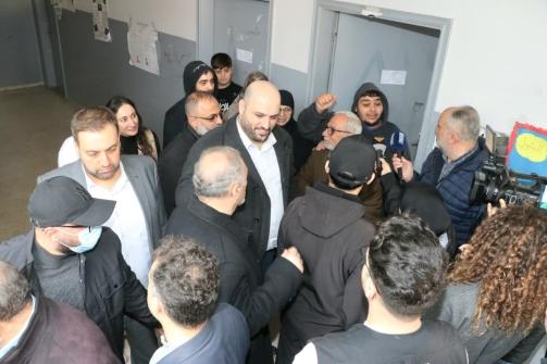 وزير الصحة جال في مراكز ايواء النازحين في بشامون وكيفون والقماطية